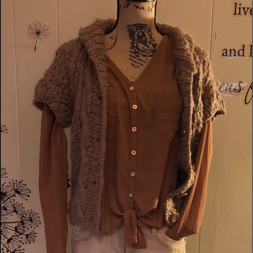 Cozy, chunky knit sweater